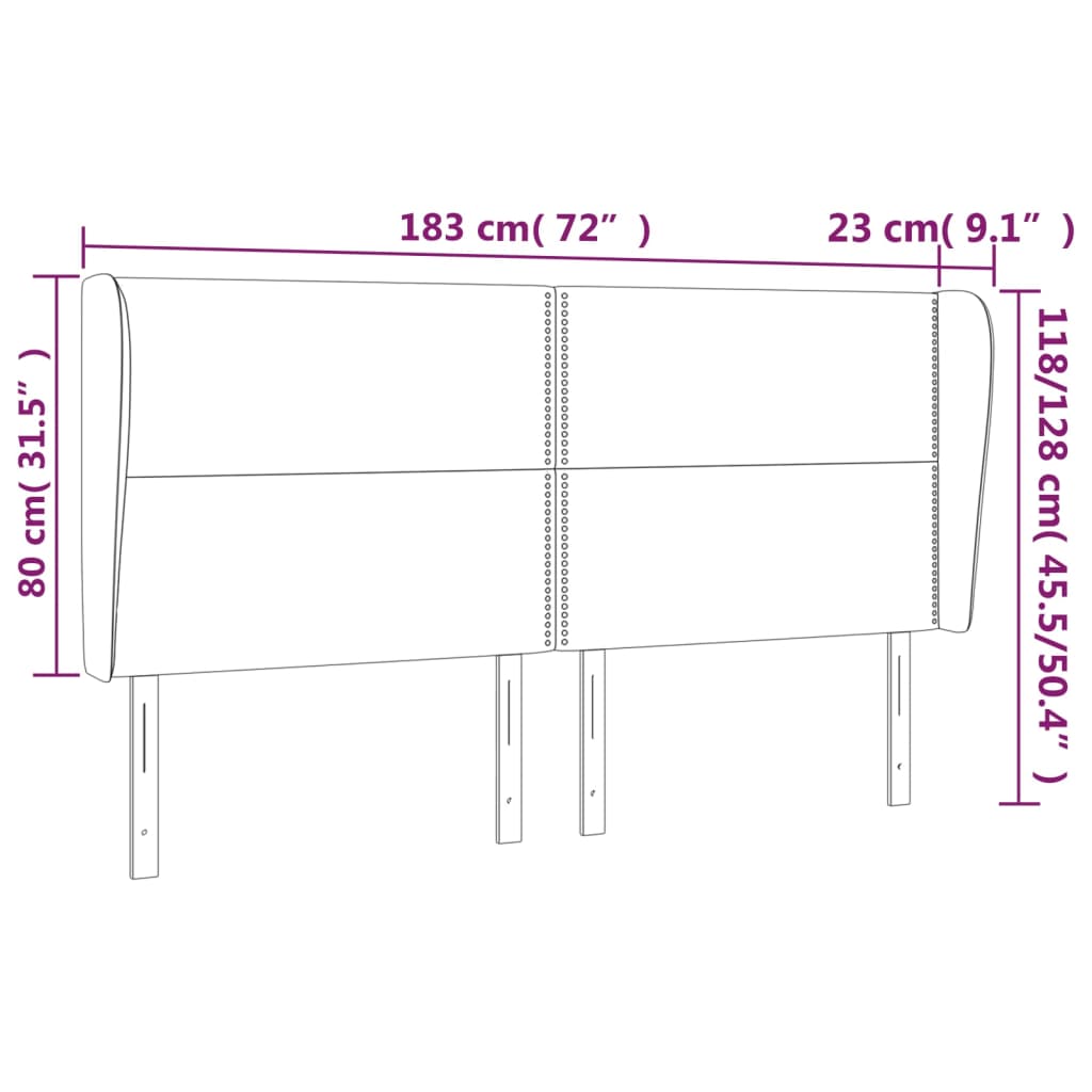 Tabouret Abricot et doré Velours