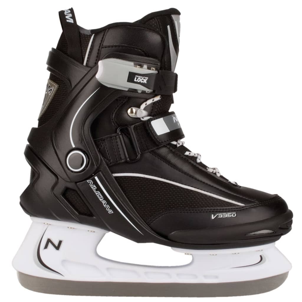 Nijdam patins de hockey sur glace taille 40 3350-ZWW-40