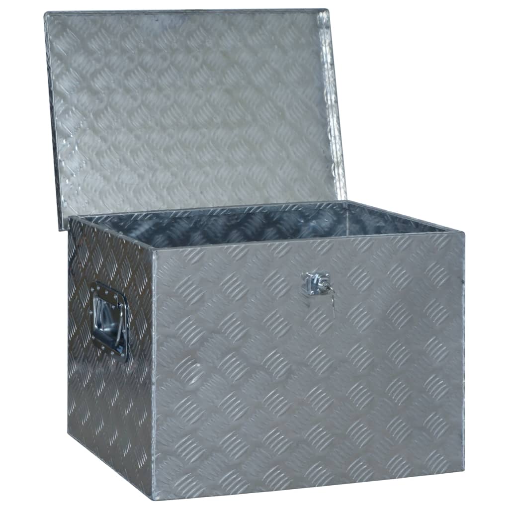 Aluminium Box 610x430x455 mm Silver