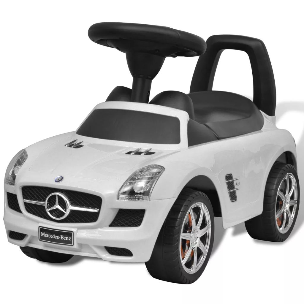 Mercedes Benz Kinderauto Fussantrieb Weiss
