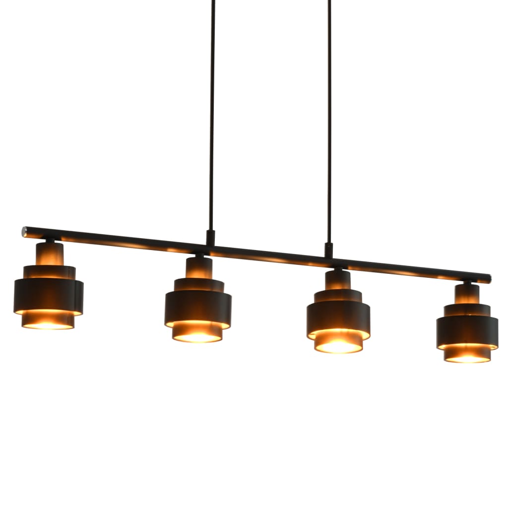 Ceiling Lamp Black 82 cm E14