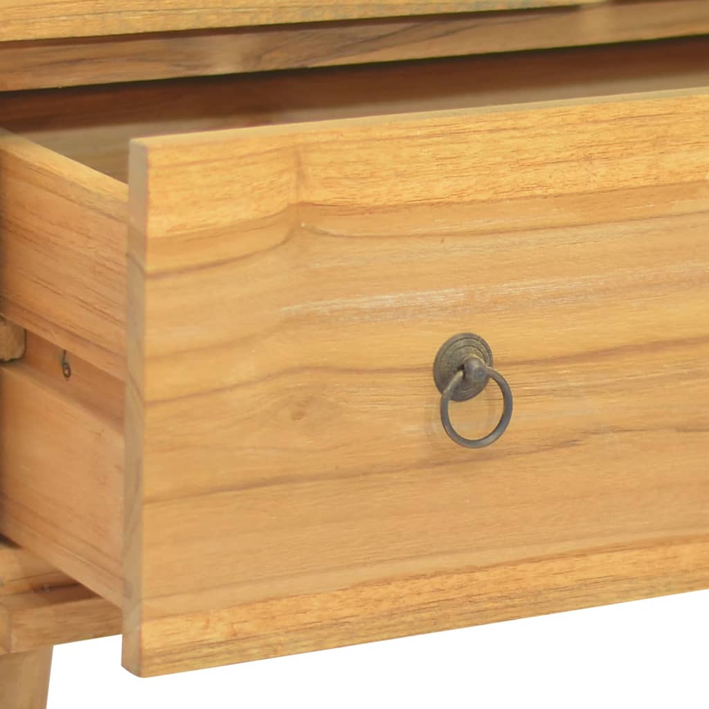 Chest of Drawers 56x30x80 cm Solid Wood Teak