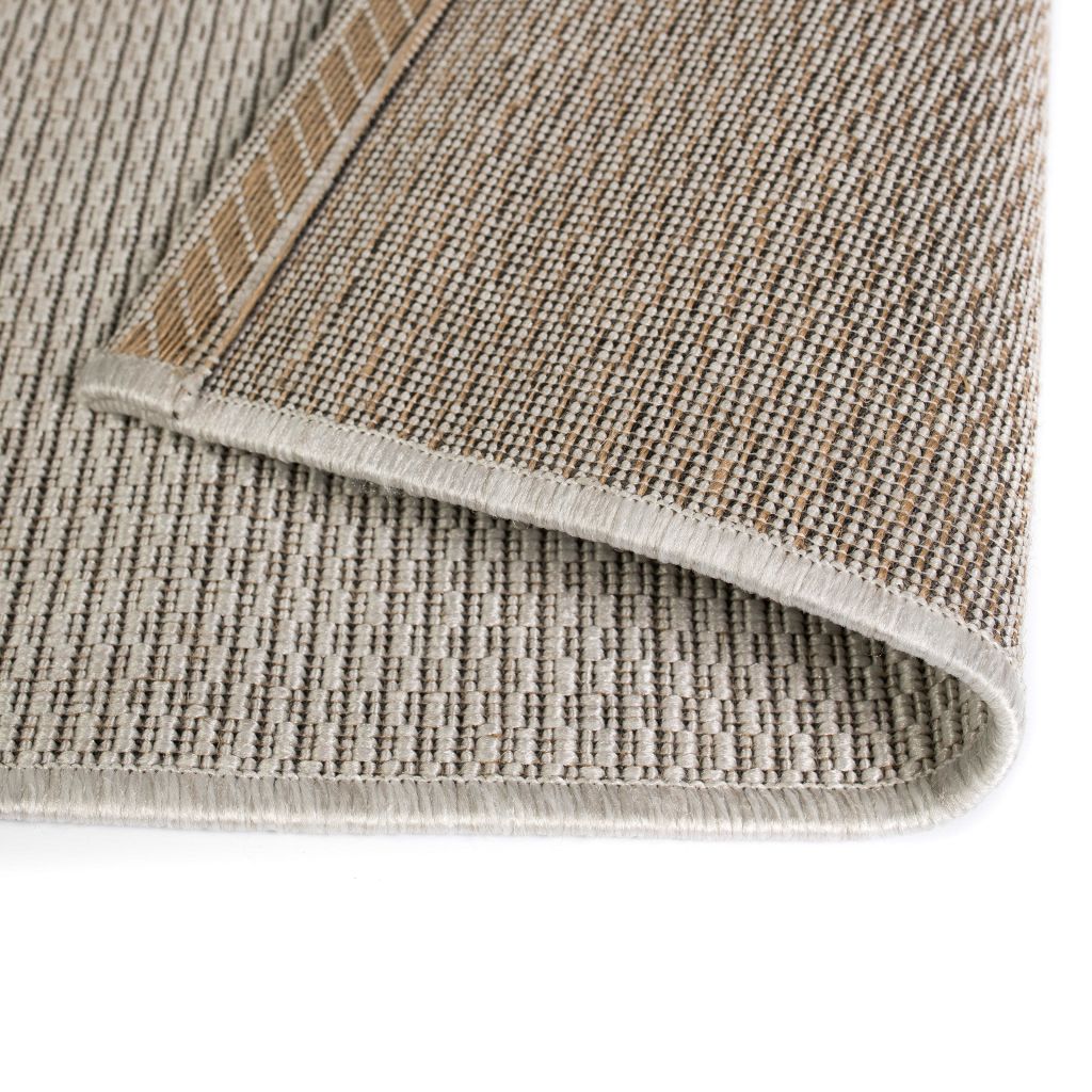 Area Rug Sisal Look Indoor/Outdoor 120x170 cm Grey