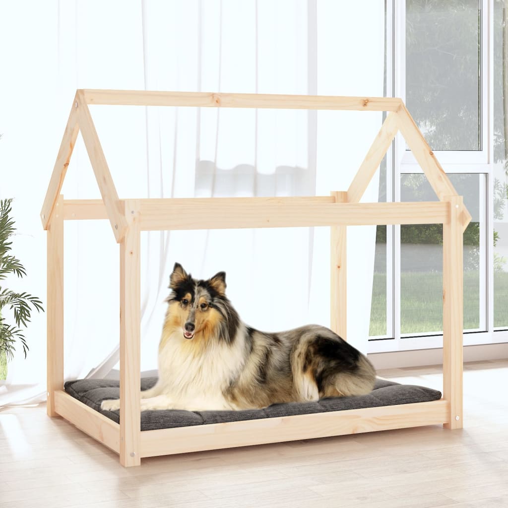 Dog Bed 101x70x90 cm Solid Wood Pine