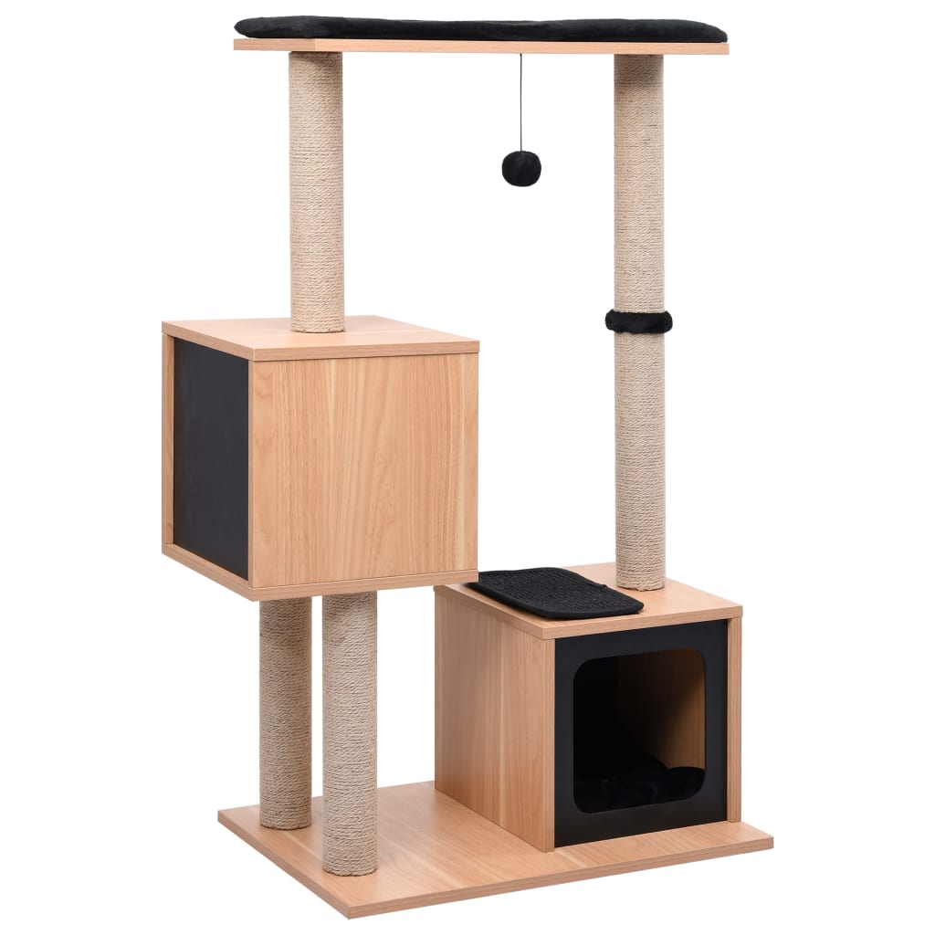 Cat Tree with Sisal Scratching Mat 104 cm