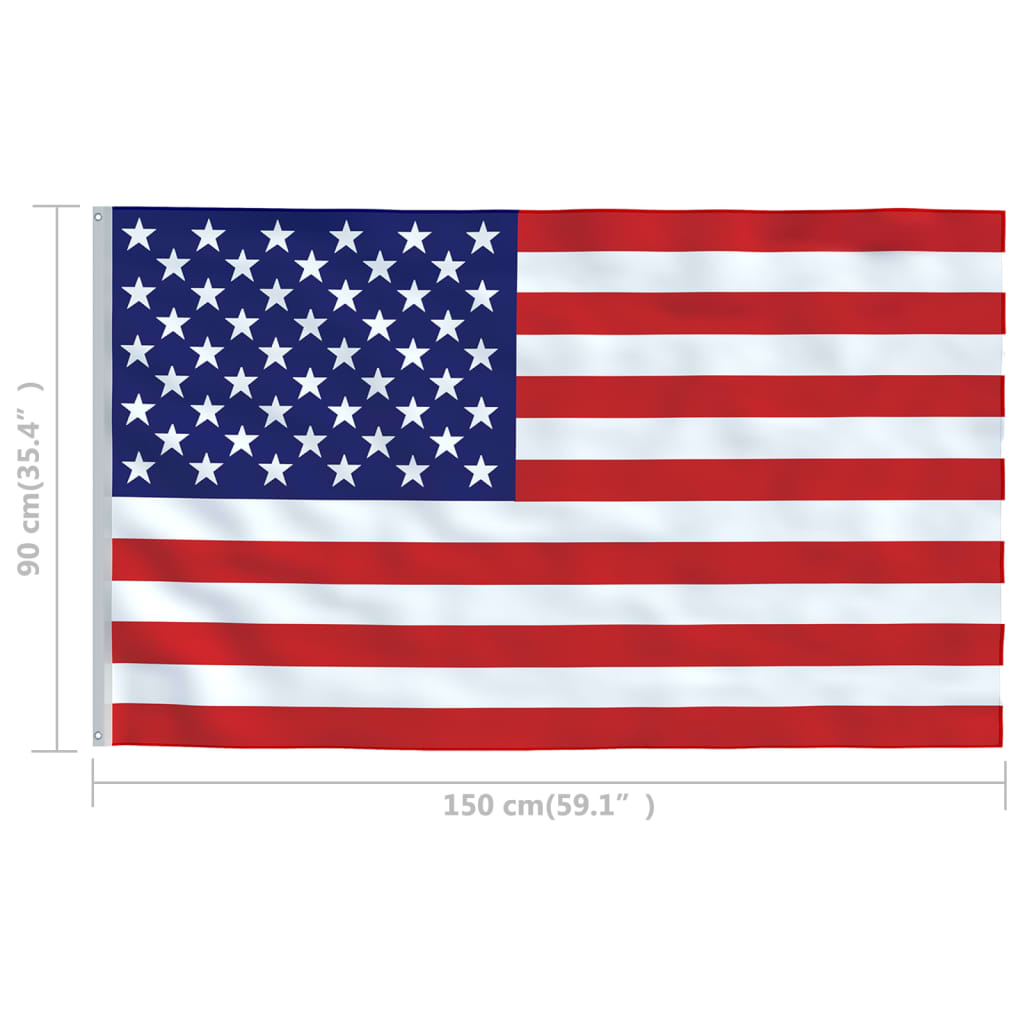 Flagge der Vereinigten Staaten 90 x 150 cm
