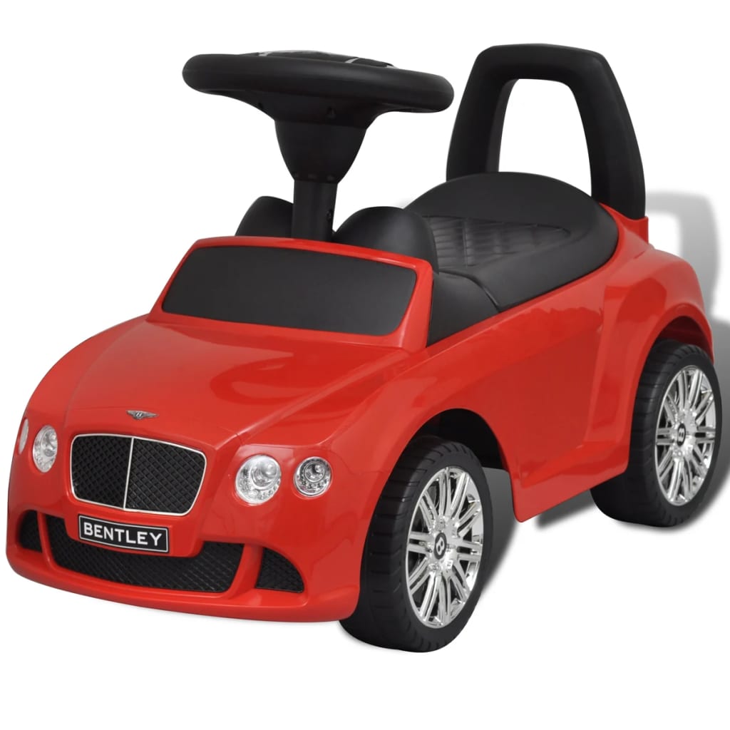 Bentley Kinderauto mit Fussantrieb Rot