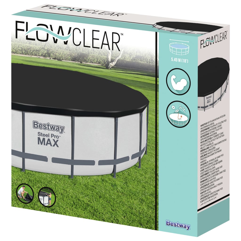Bestway Flowclear Fast Set Pool Cover 555 cm