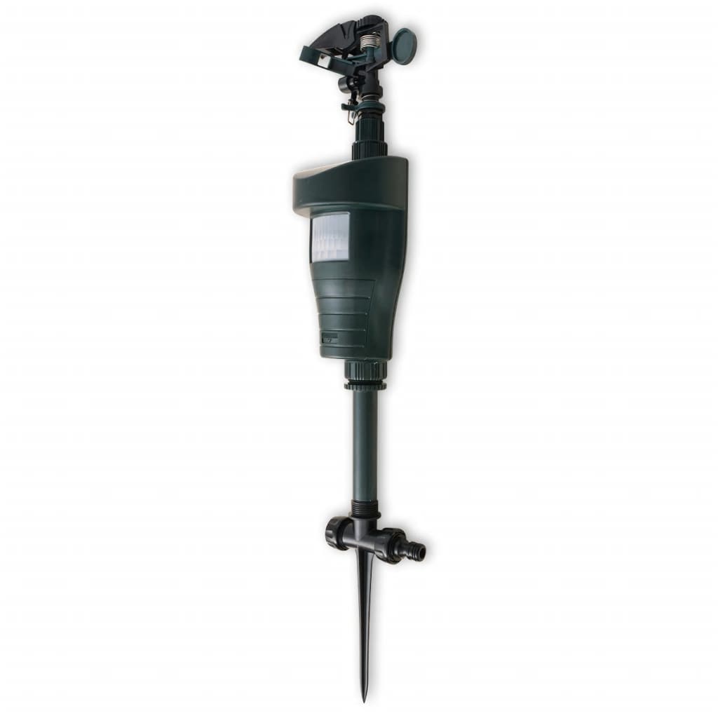 Wasserstrahl-Tiervertreiber mit PIR-Sensor Dunkelgrün
