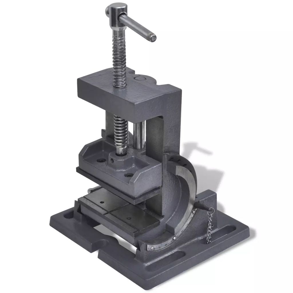 Manually Operated Tilting Drill Press Vice 110 mm