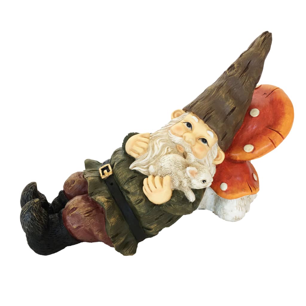 Esschert Design Gnome Taking Nap 14x29.4x19.8 cm