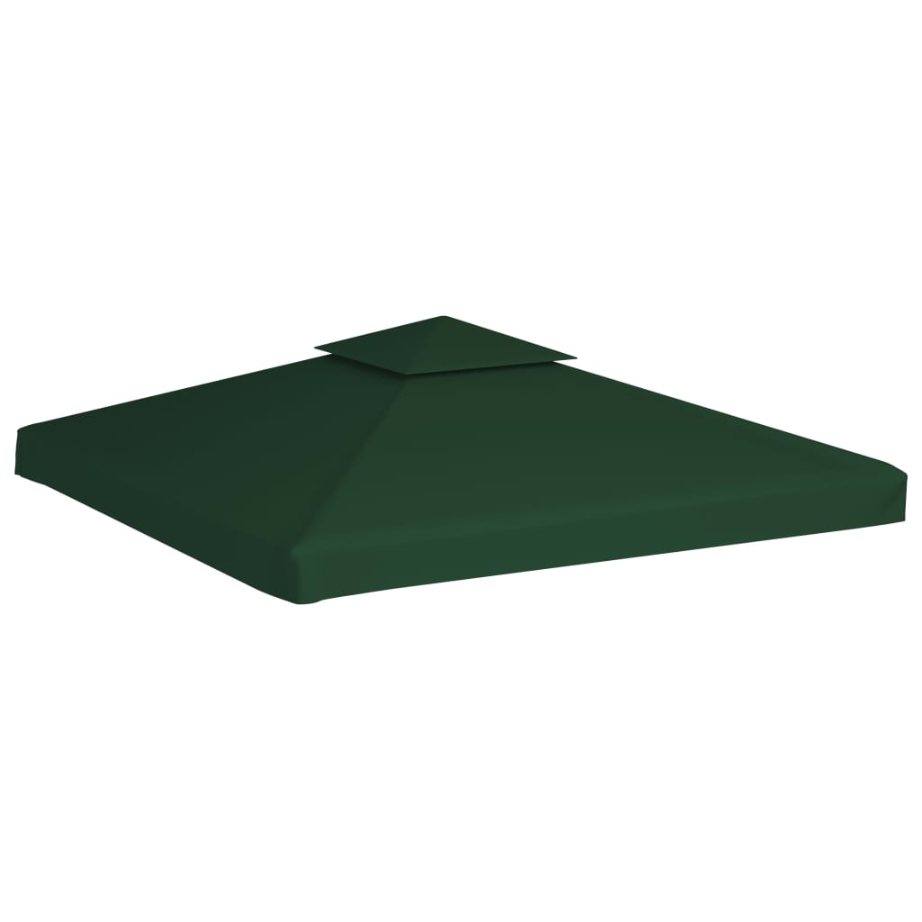 Gazebo Cover Canopy Replacement 310 g / m² Green 3 x 3 m