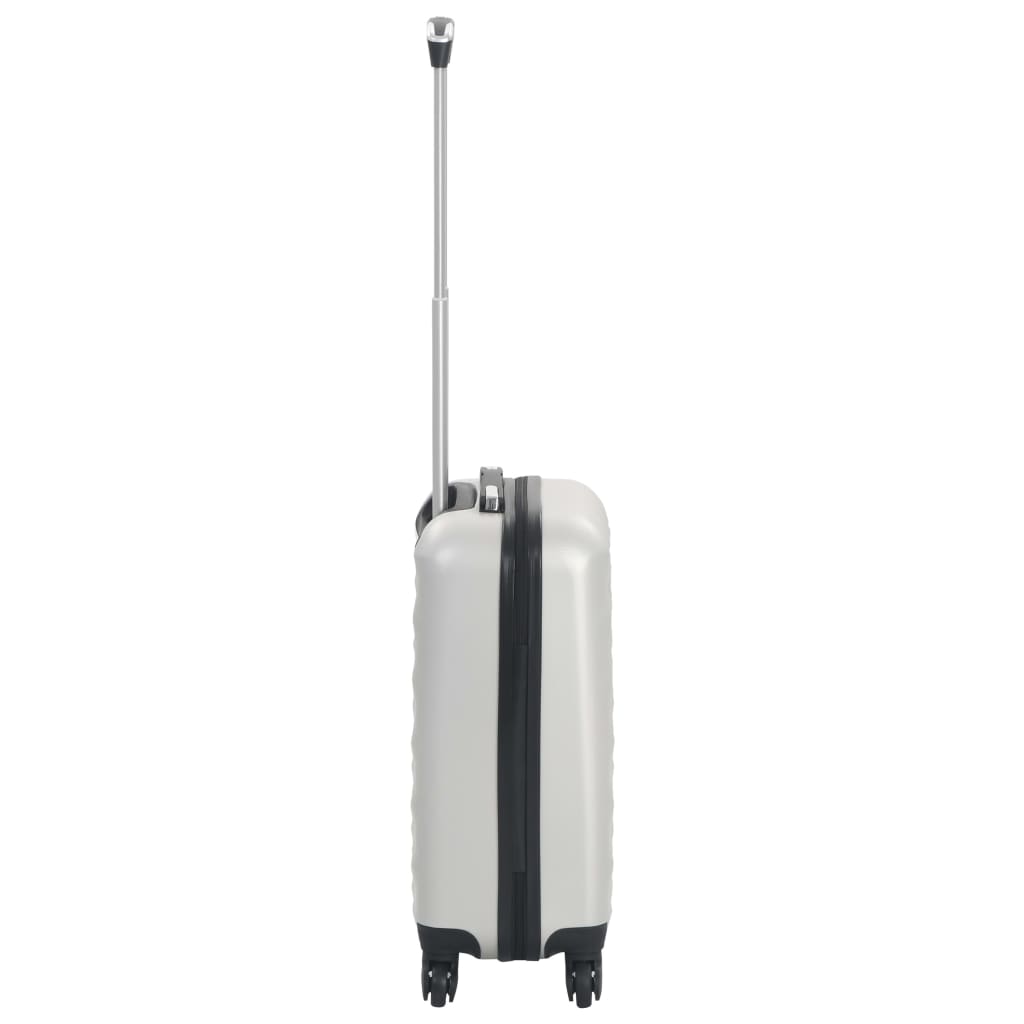 Hardcase Trolley Bright Silver ABS