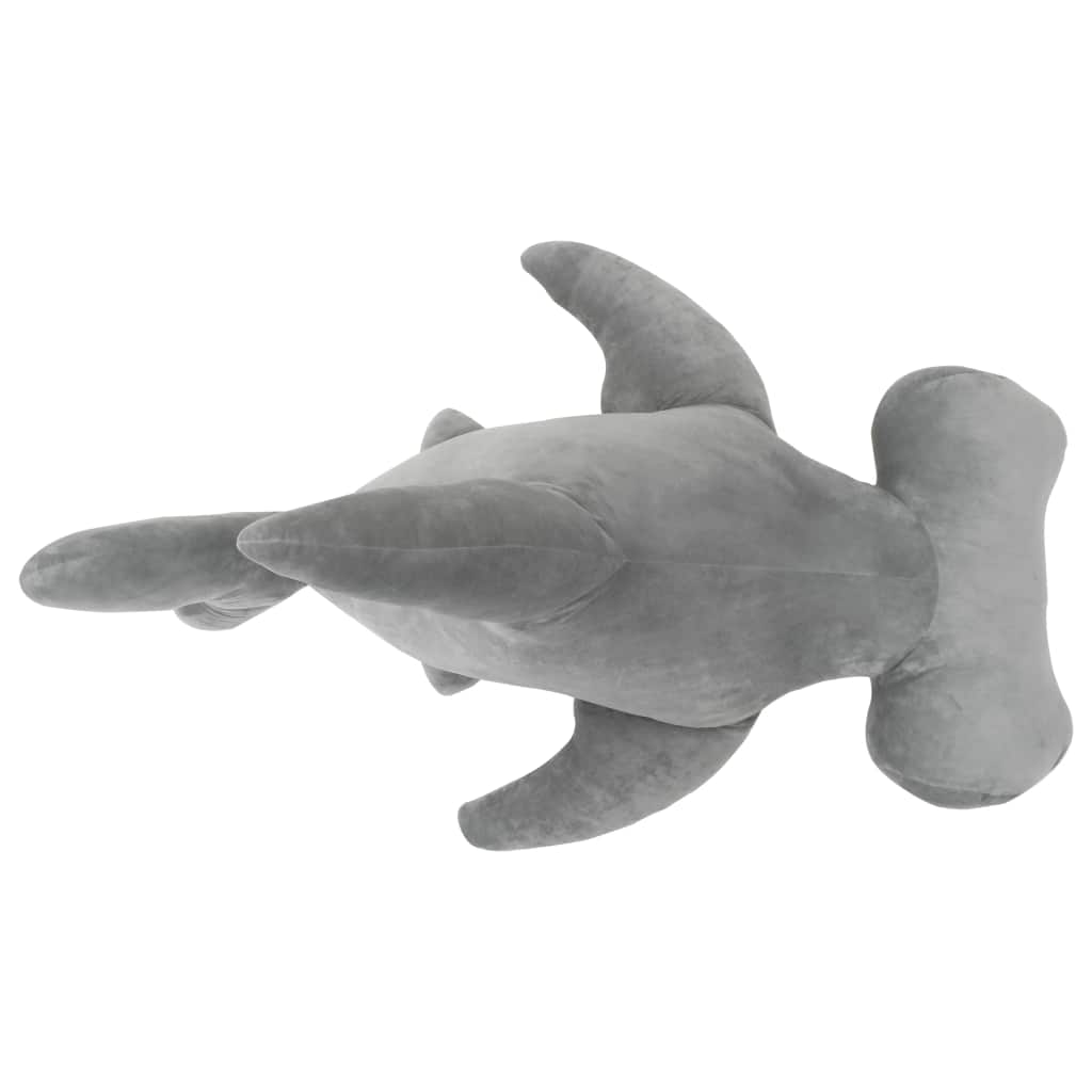 Hammerhead Shark Cuddly Toy Plush Grey
