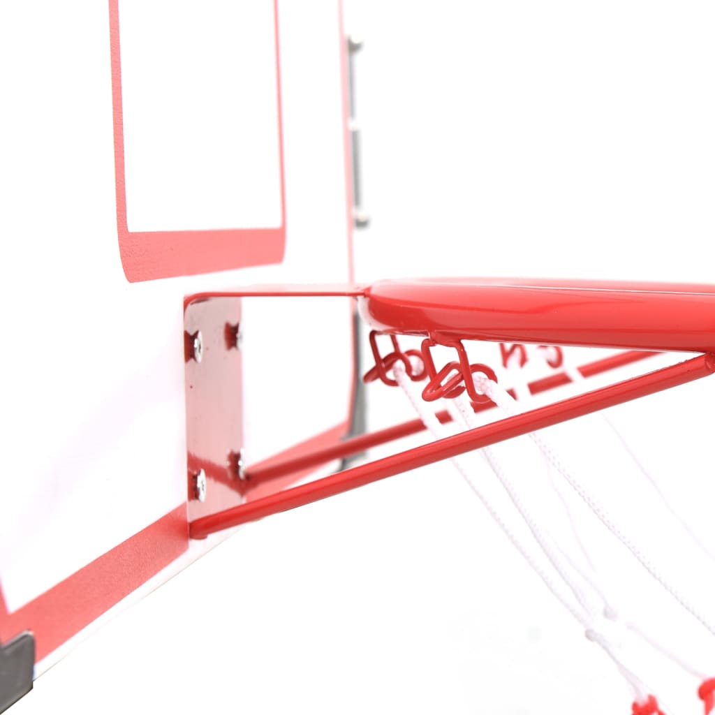 Five Piece Wall Mounted Basketball Backboard Set