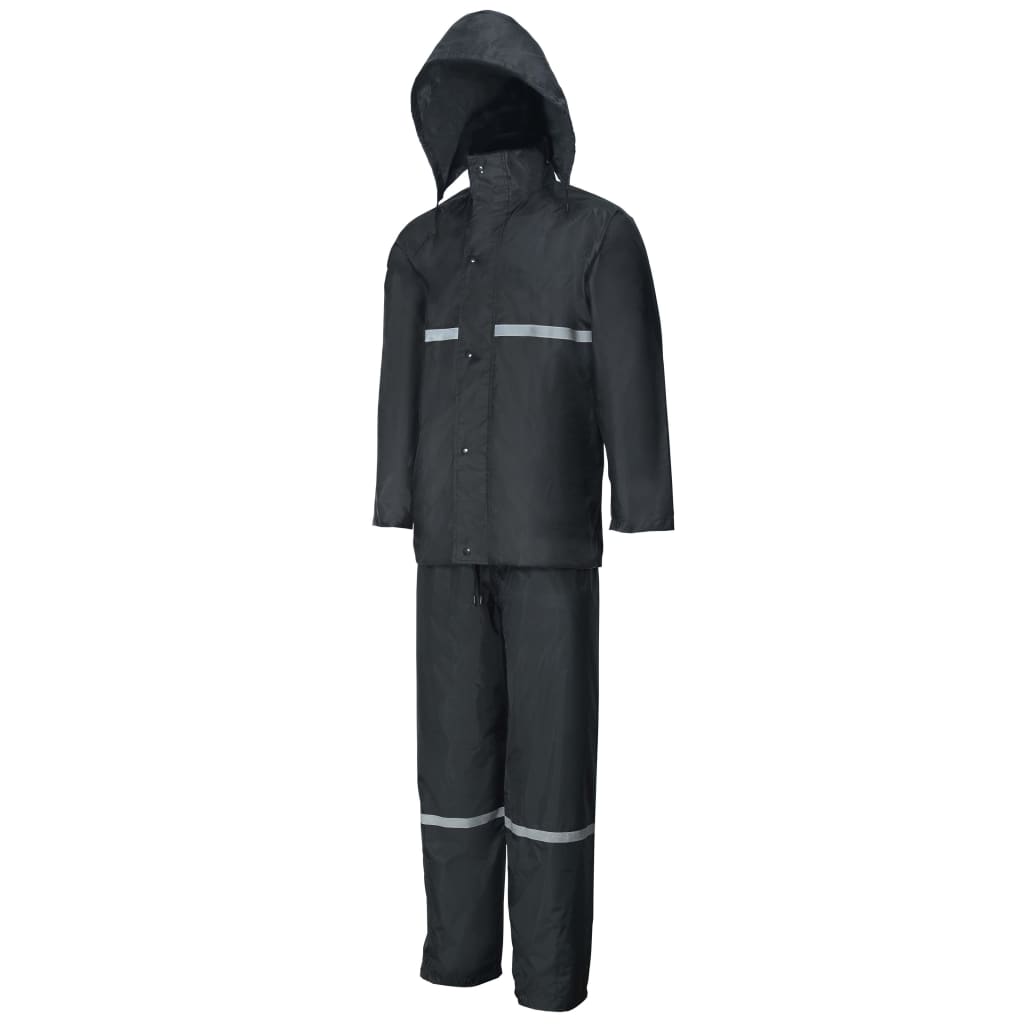 Willex Rain Suit Size L Black