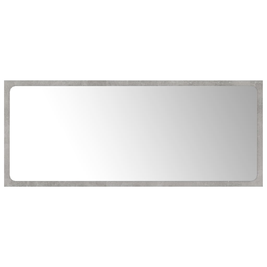 Badspiegel Betongrau 90x1,5x37 cm Spanplatte