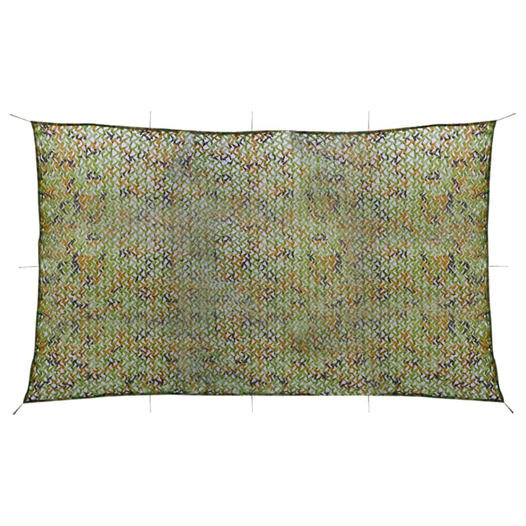 Camouflage Net with Storage Bag 3x7 m Green
