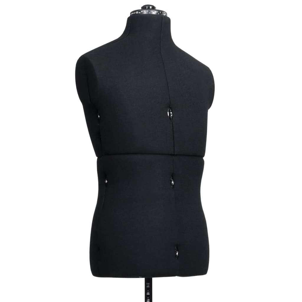 Adjustable Dress Form Male Black Size 37-45