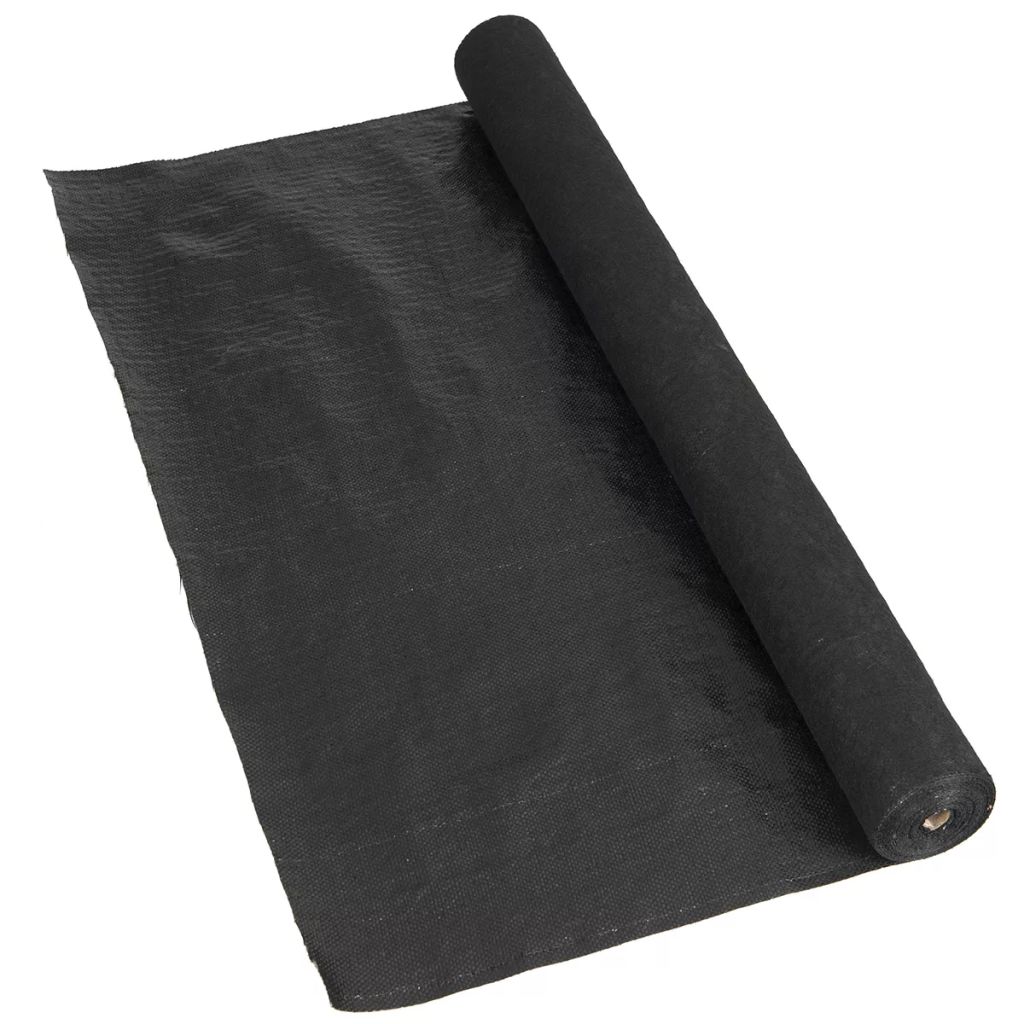 Nature Weed Barrier Fabric with Fleece Layer 0.9x25 m Black 6030232
