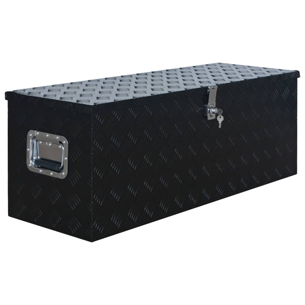 Aluminium Box 1085x370x400 mm Black