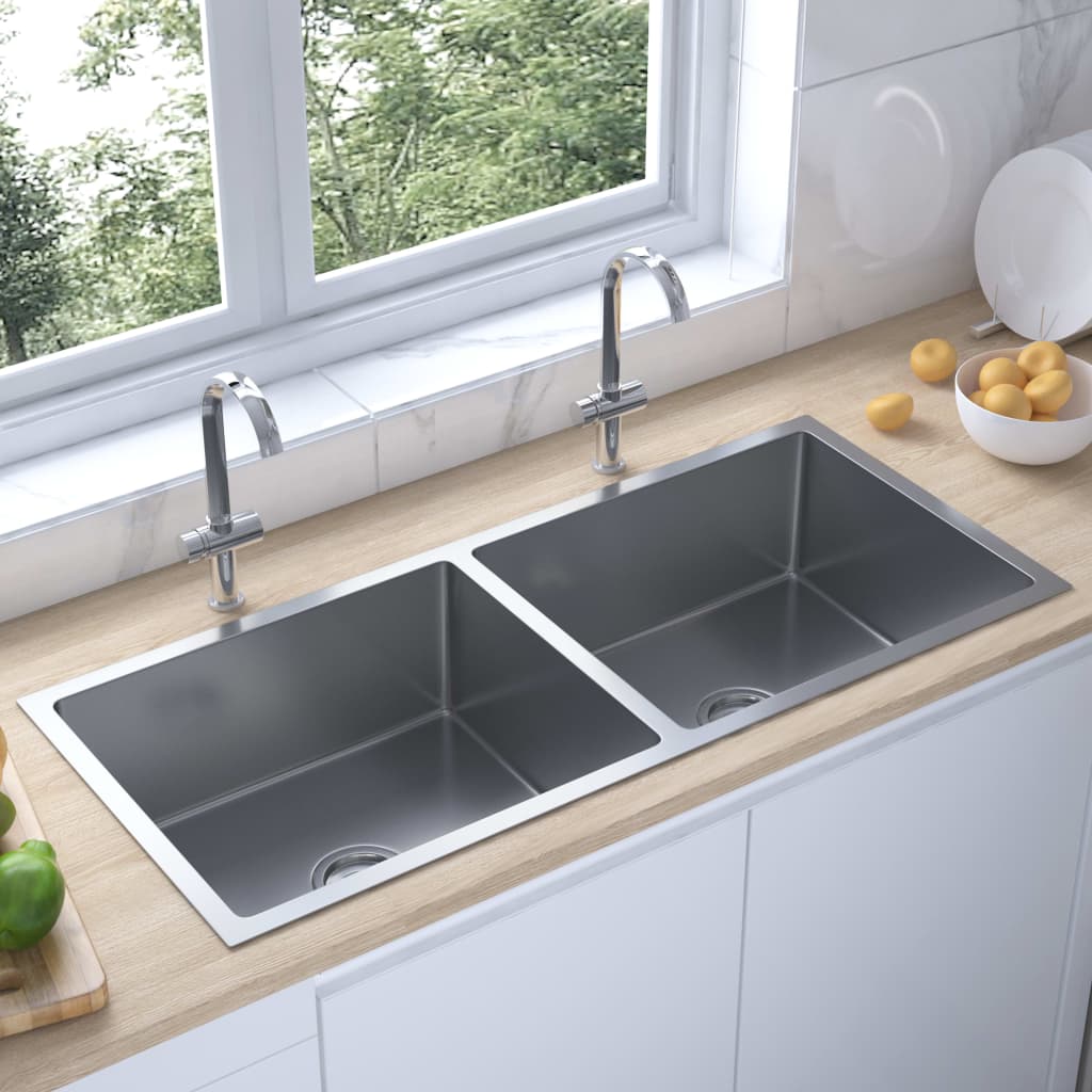 51524 Handmade Kitchen Sink Stainless Steel