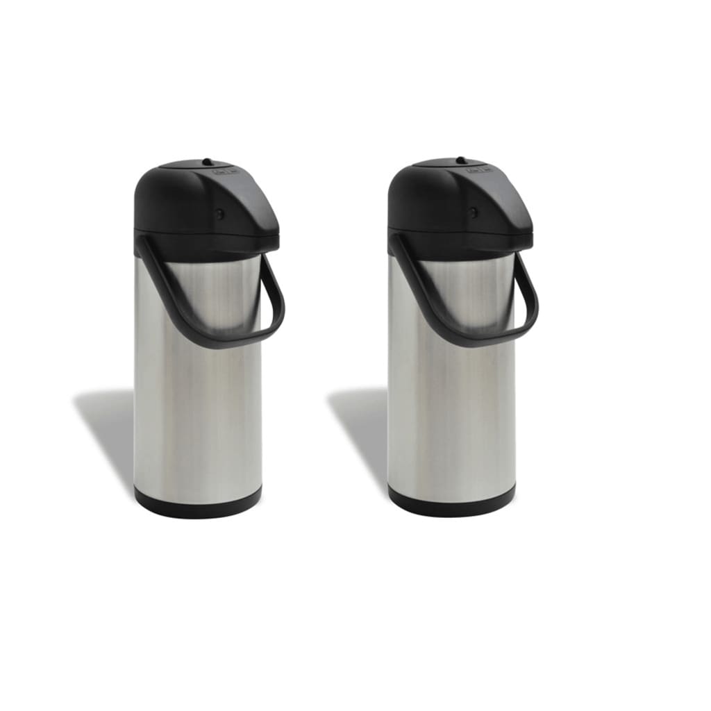 2 x 3 liter stainless steel thermos
