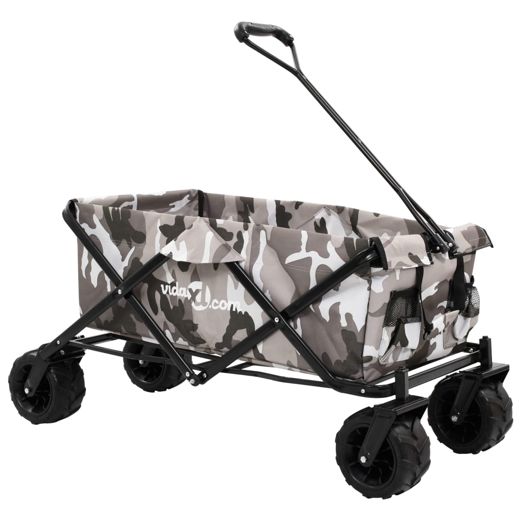 Folding Hand Trolley Metal Camouflage