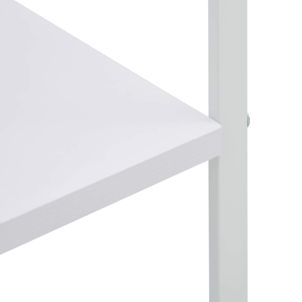 Armoire à micro-ondes Blanc 60x39,6x123 cm Bois d'ingénierie