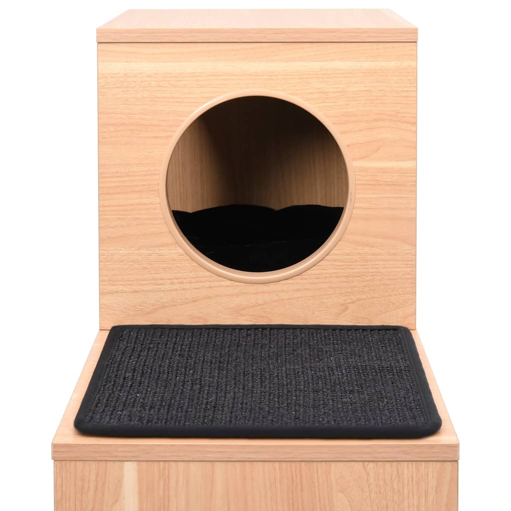 Cat Condo House with Sisal Scratching Mat 100 cm