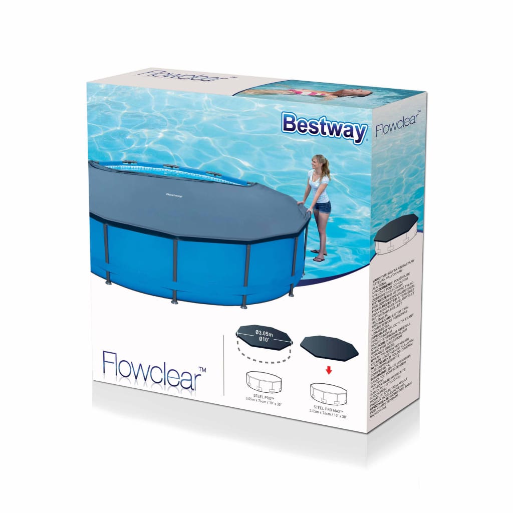 Bestway Pool Cover for Sirocco Frame Pool Round 305 cm
