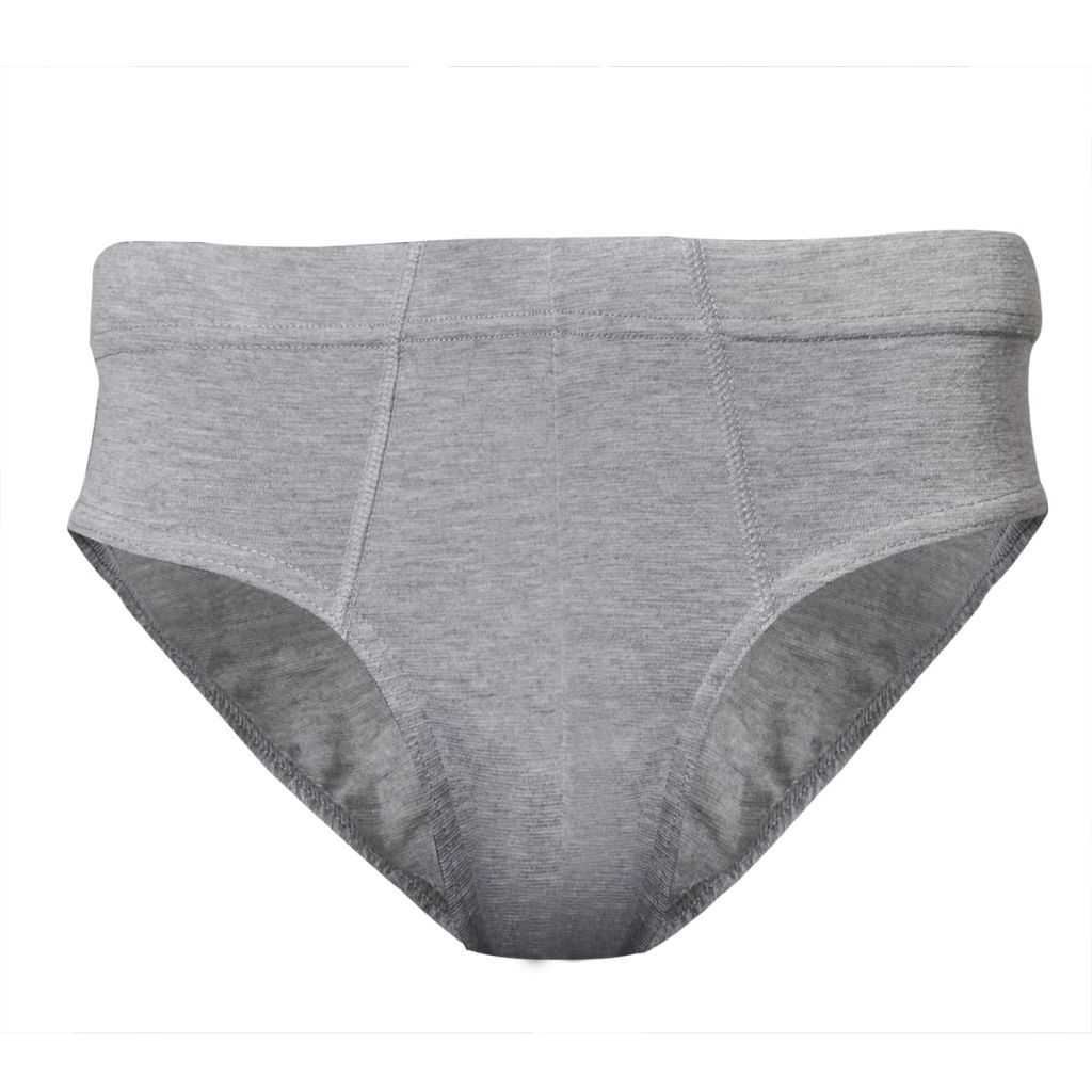 12 pcs Men‘s Slip Briefs Underwear Cotton Mixed Colour Size XL