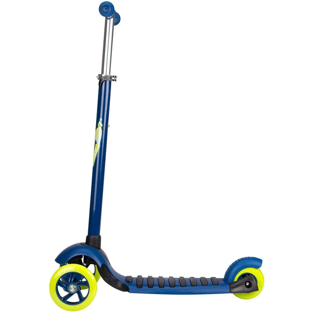 Nijdam 3-Wheel Scooter Tri-Surfer Maxi Navy Blue and Yellow