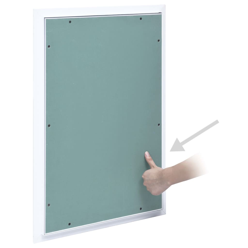 Access Panel with Aluminium Frame and Plasterboard 400x600 mm