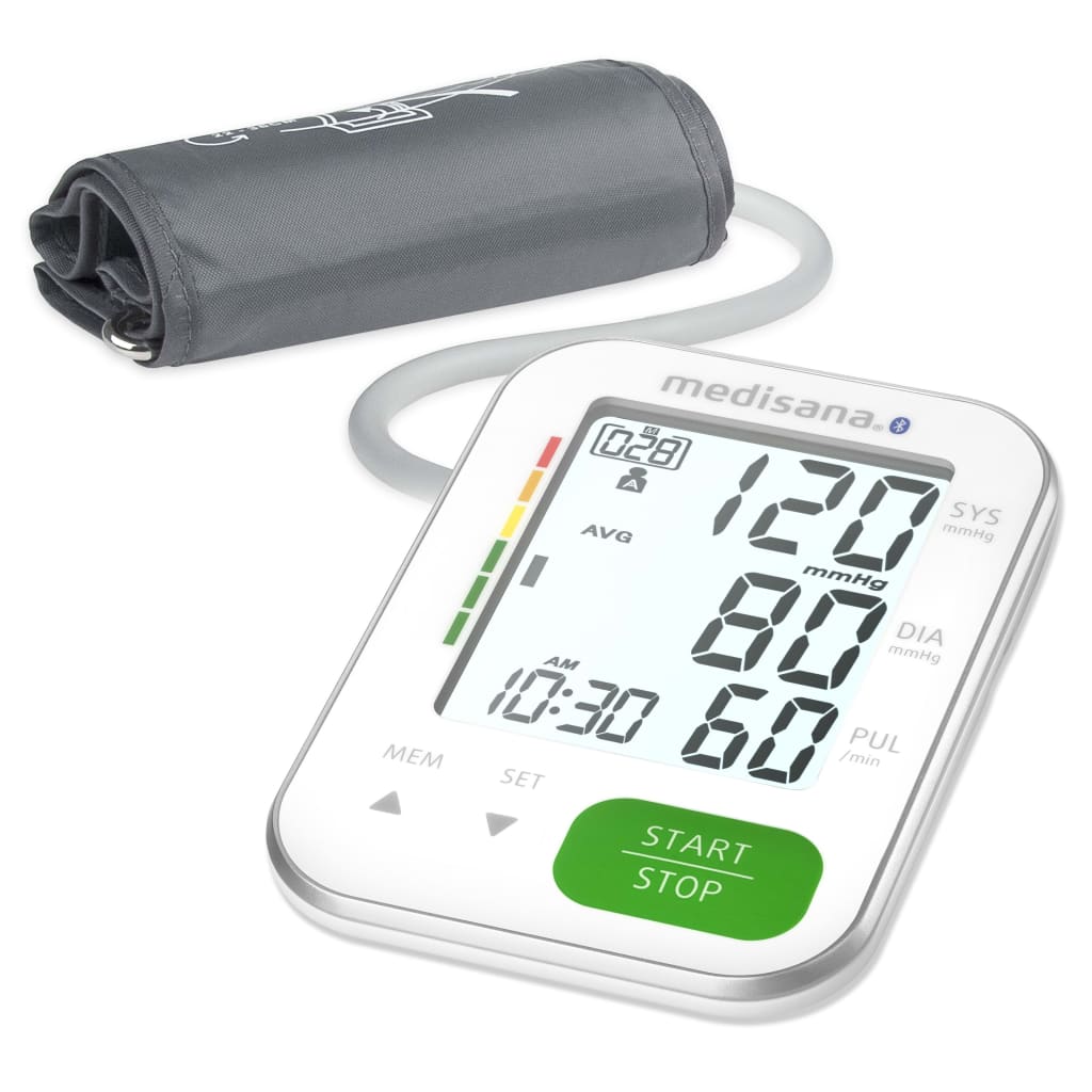 Medisana Oberarm-Blutdruckmessgerät BU 570 Connect Weiss  