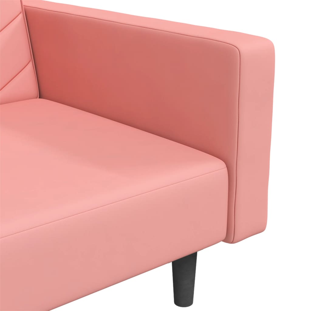 Chair Cushions 2 pcs Green 50x50x7 cm Fabric