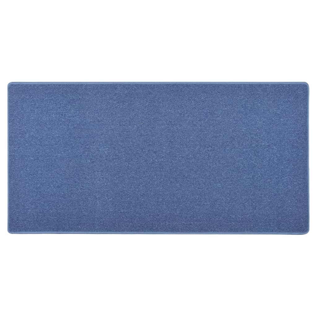 Carpet Runner Blue 50x100 cm