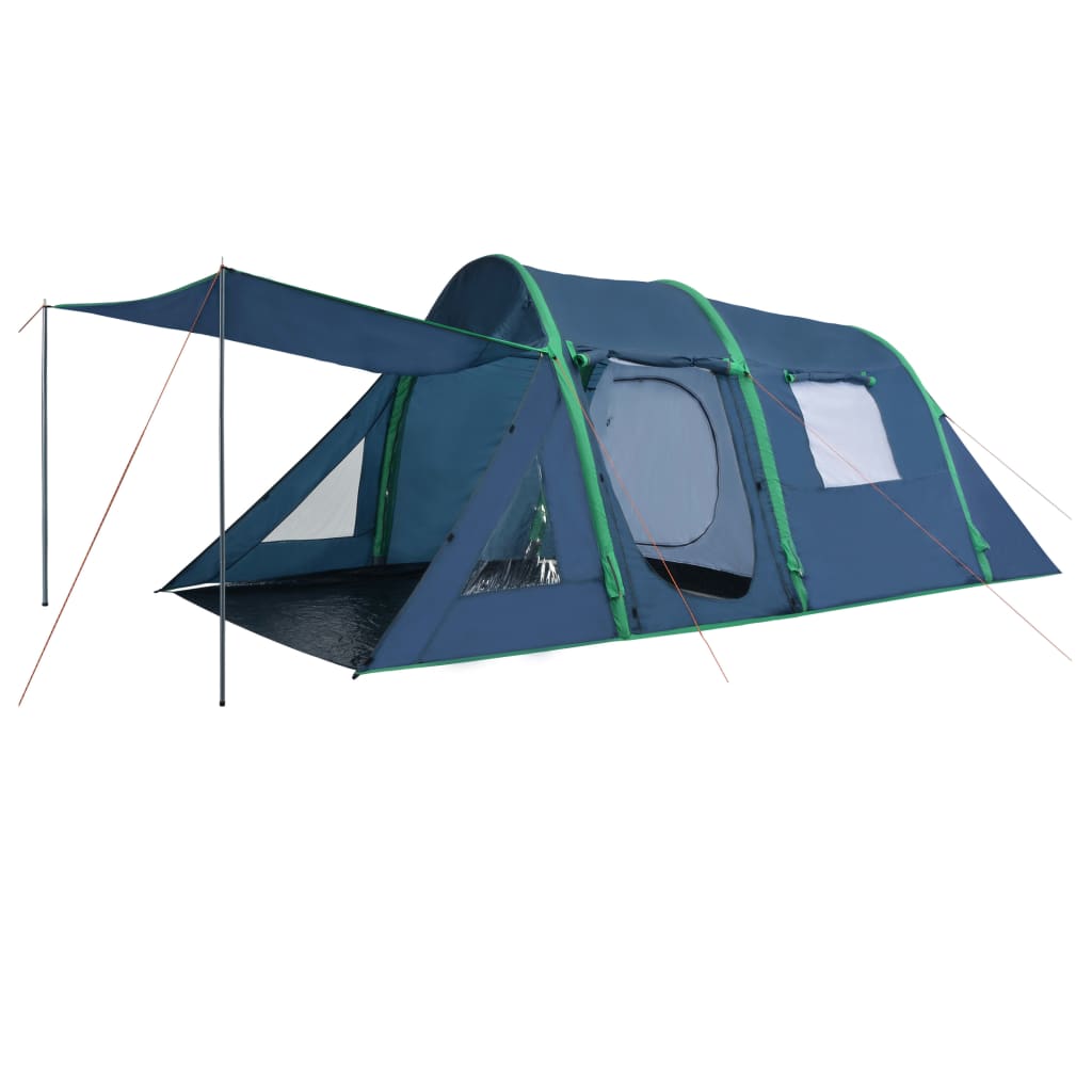 Tente de camping avec poutres gonflables 500x220x180 cm Vert
