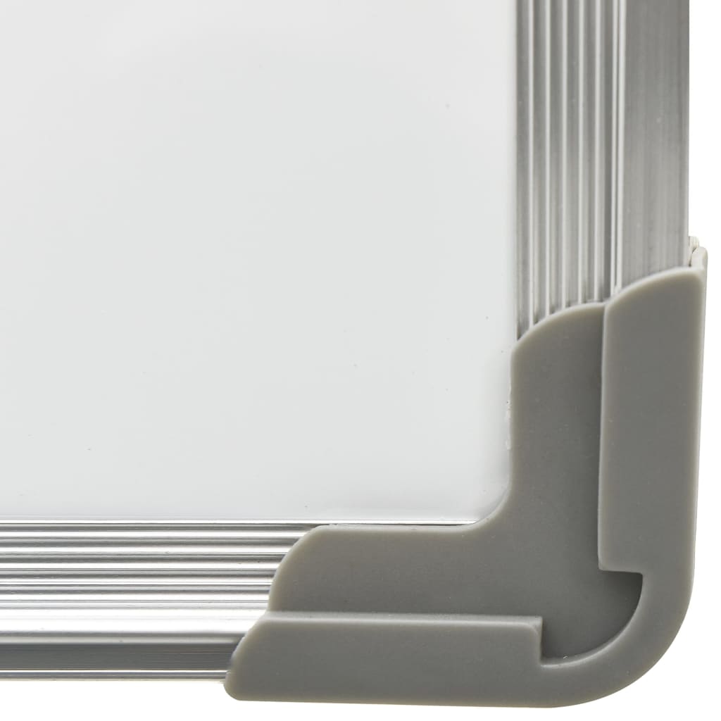 Tableau blanc magnétique Blanc 110x60 cm Acier