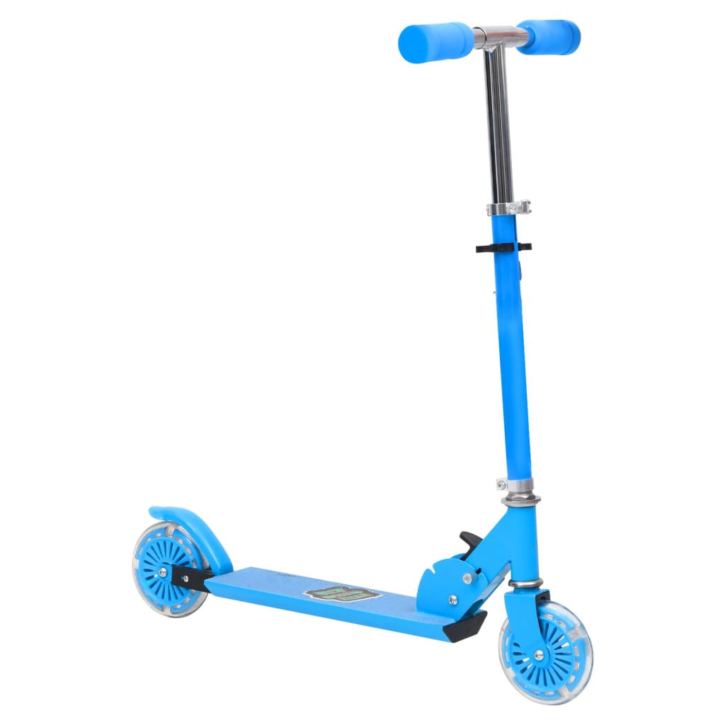 2-Wheel Children Scooter with Adjustable Aluminium Handlebar Blue