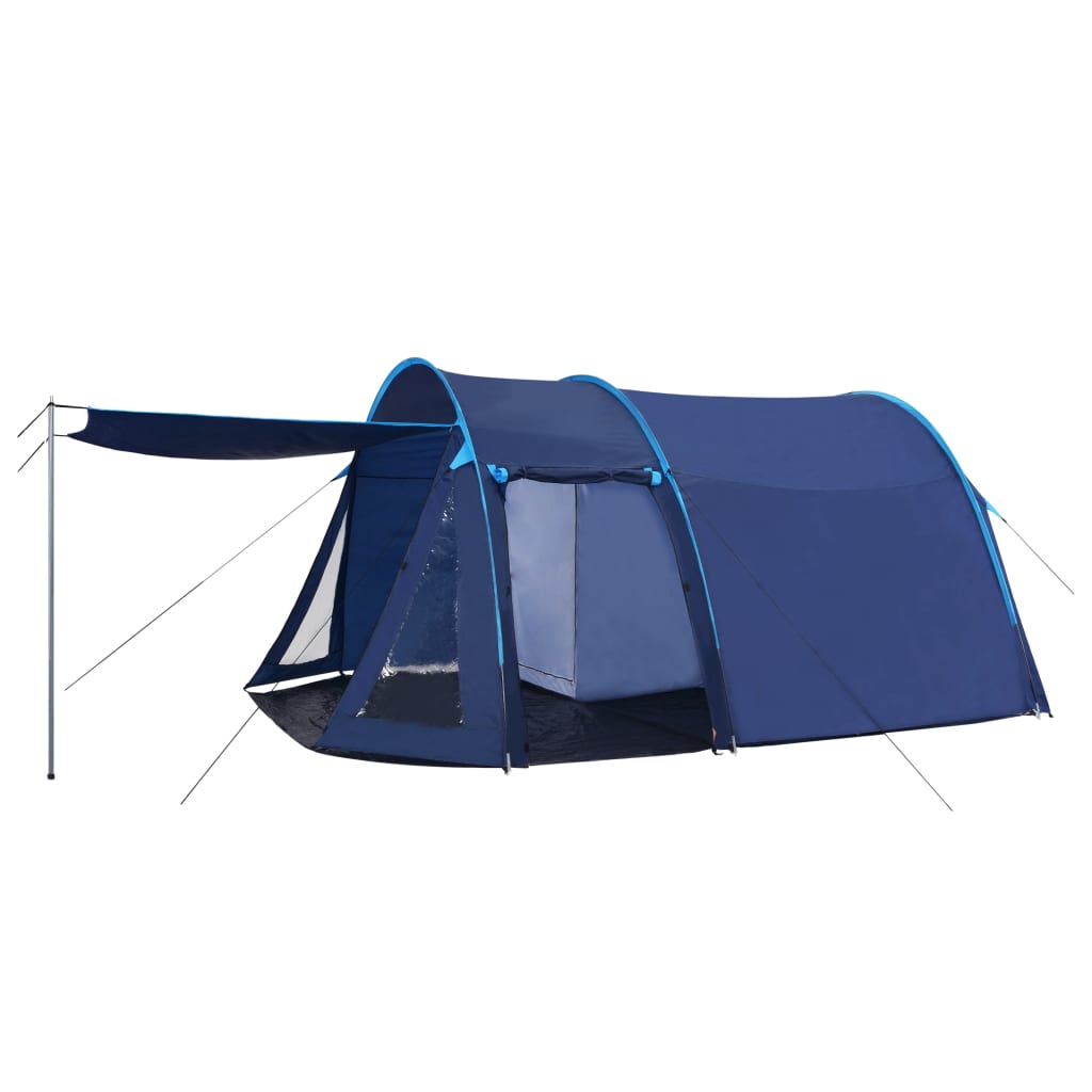 Camping Tent 390x330x195 cm Blue