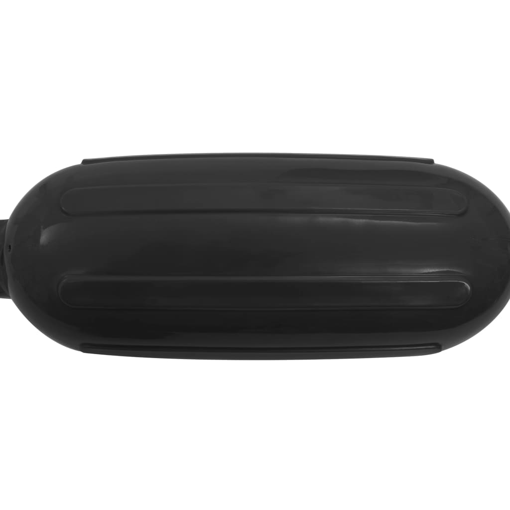 Boat Fender 4 pcs Black 41x11.5 cm PVC