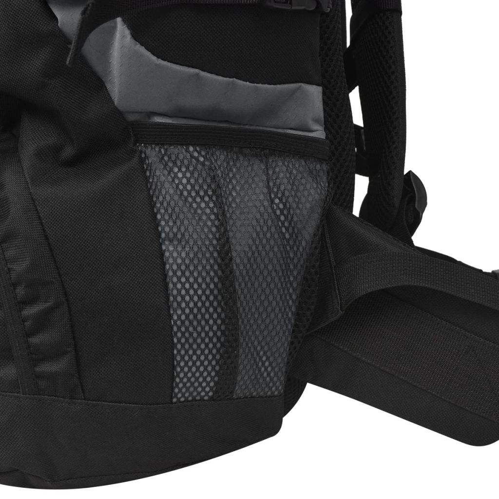 Sac à dos de randonnée XXL 75 L Noir et gris