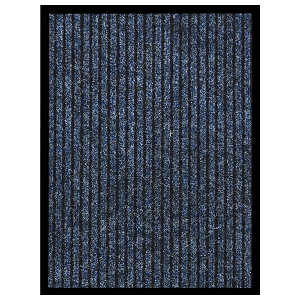 Doormat  Striped Blue 40x60 cm