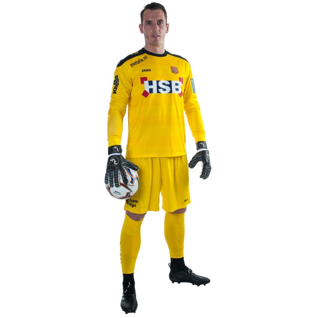 Pure2Improve RWLK Goalkeeper Gloves Hybrid Black Size 8 P2I990042