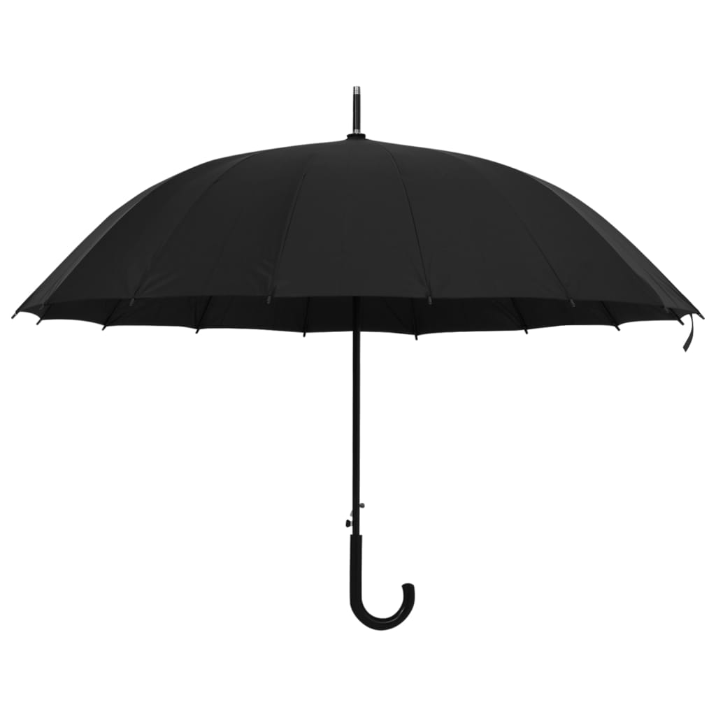Umbrella Automatic Black 120 cm