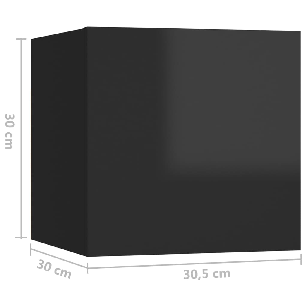 Beistelltisch Mokka 54×54×36,5 cm Kunststoff