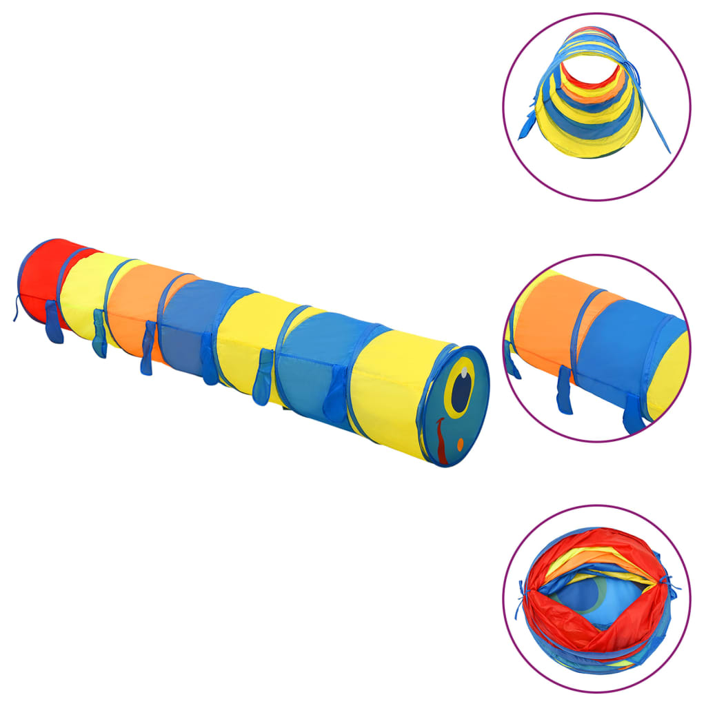 Spieltunnel für Kinder Mehrfarbig 245 cm Polyester günstig