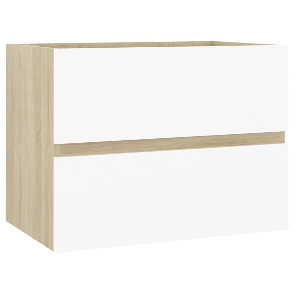 Storage Box with Cushion Sonoma Oak 105x40x45 cm Engineered Wood