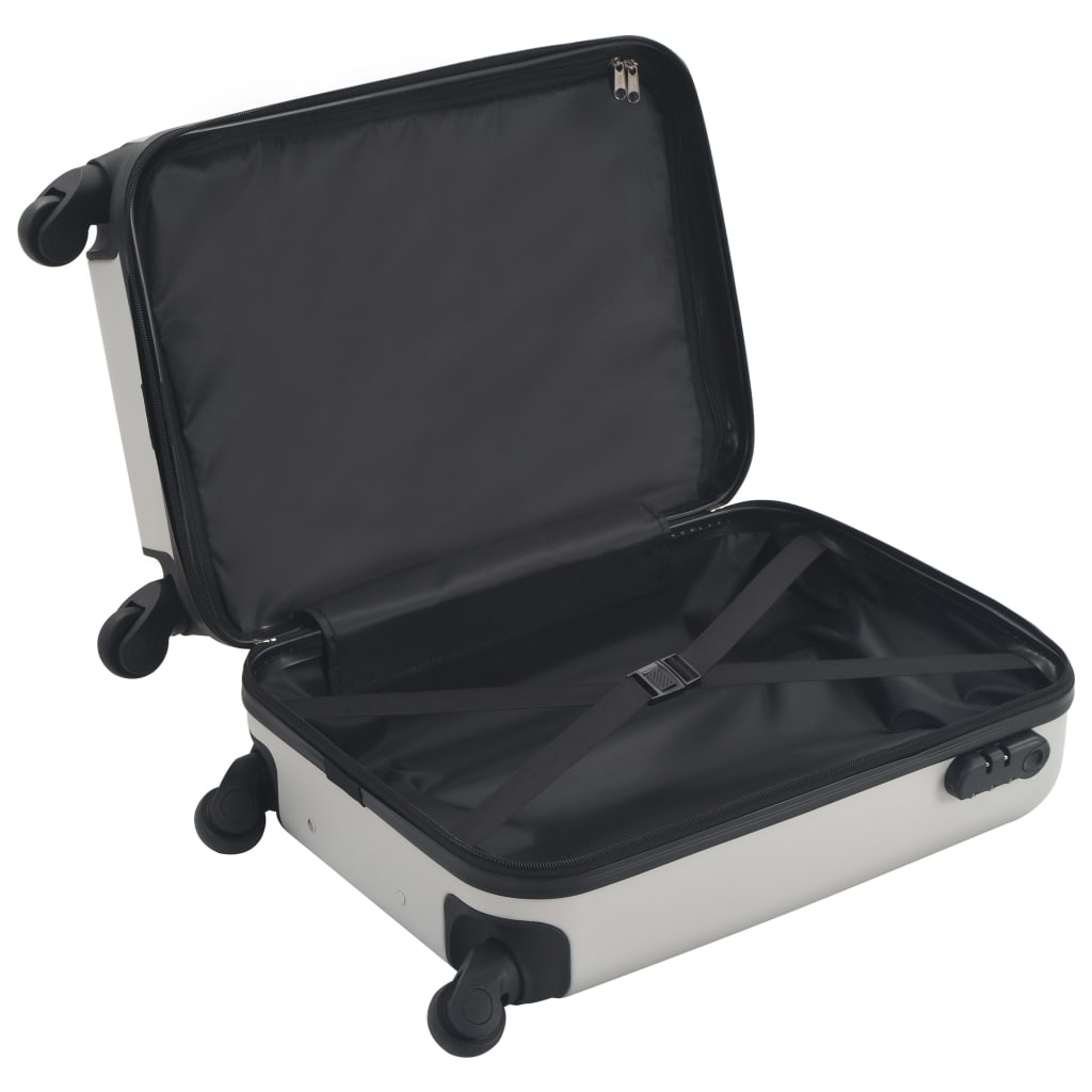 Hardcase Trolley Bright Silver ABS